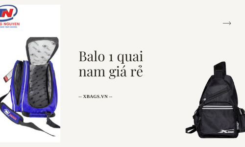 Balo 1 quai nam giá rẻ