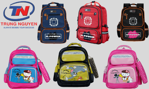 Balo đi học nữ cấp 1 mẫu mã đa dạng