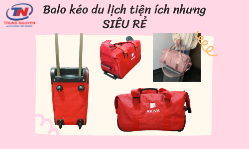 balo kéo du lịch balo kéo