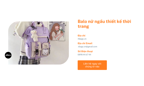 Balo nữ ngầu Balo nữ ngầu