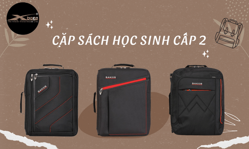Cặp sách dành cho học sinh cấp 2 Cặp sách dành cho học sinh cấp 2