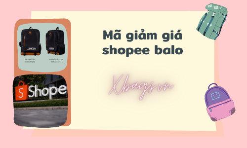 Mã giảm giá shopee balo