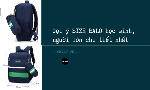 size balo size balo