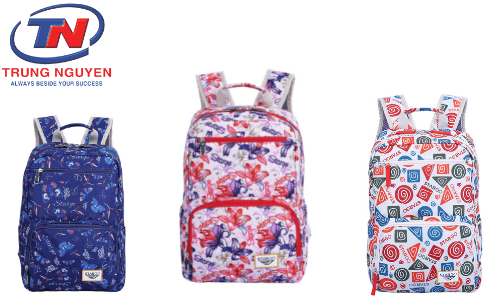 Thương hiệu cặp đi học nữ cấp 2 cá tính Thương hiệu cặp đi học nữ cấp 2 cá tính