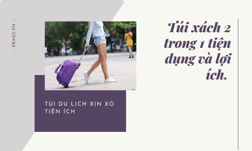  túi xách 2 trong 1